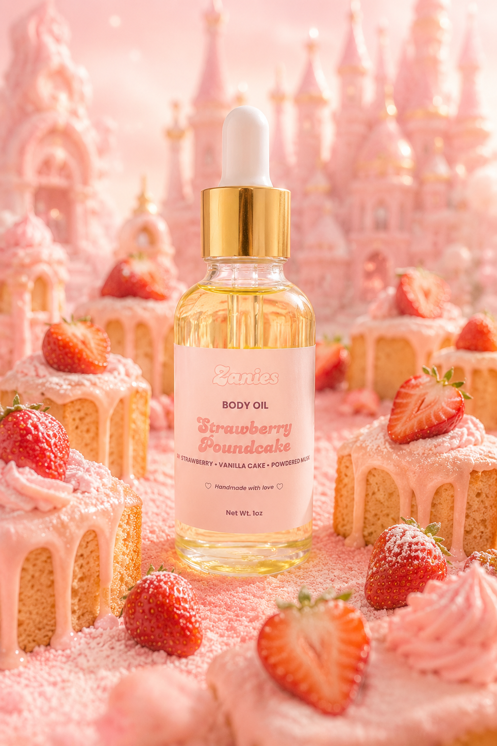 Strawberry Poundcake Body Oil