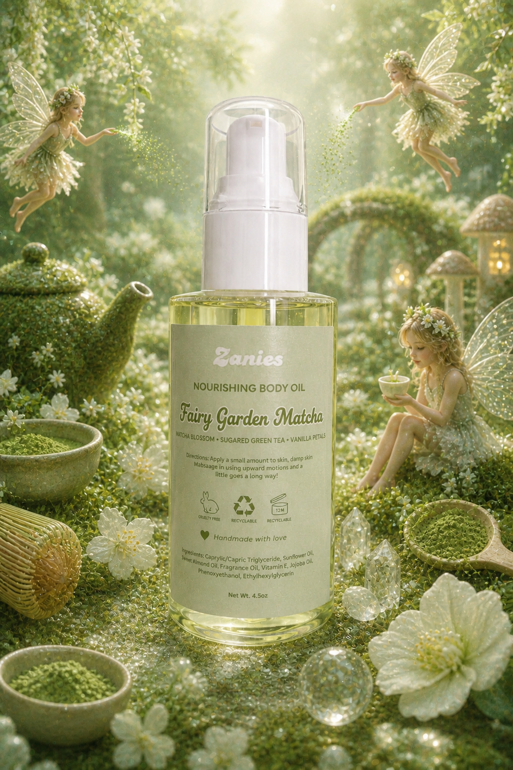 Fairy Garden Matcha Body Oil
