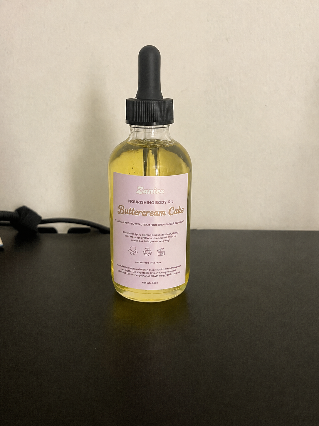 Buttercream Cake Body Oil