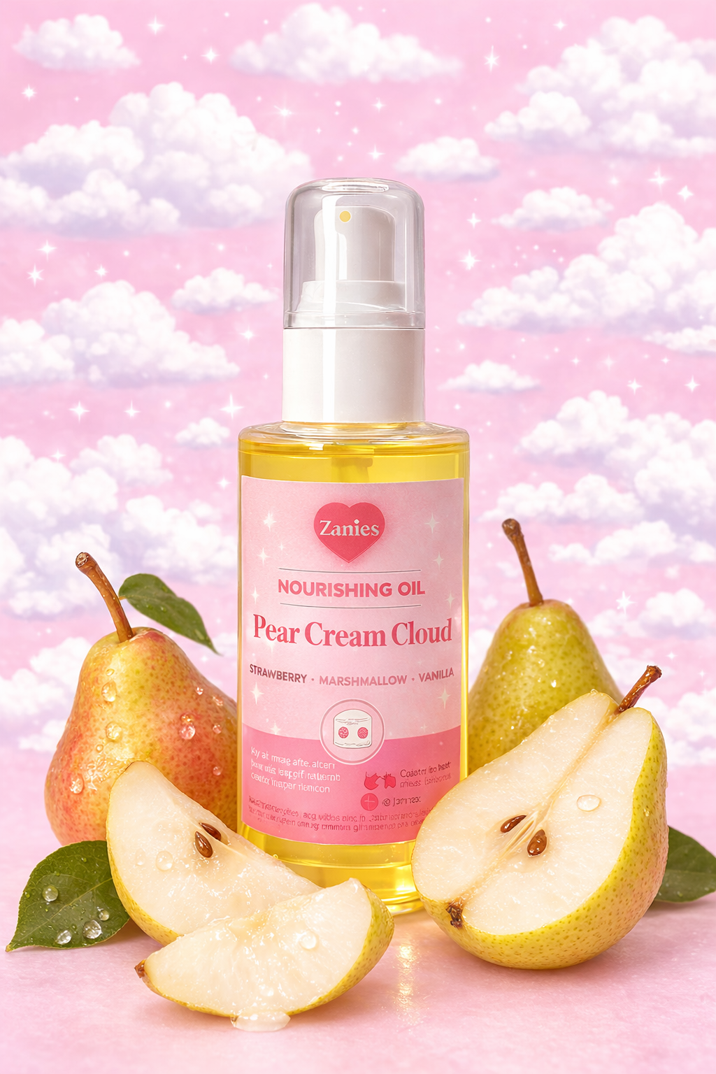 Pear Cream Cloud Body Oil