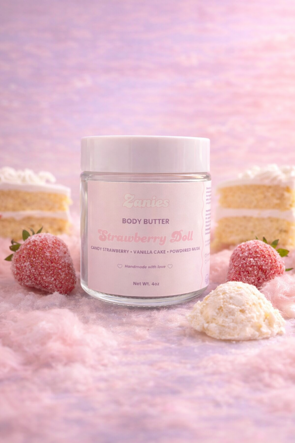 Strawberry Doll Body Frosting