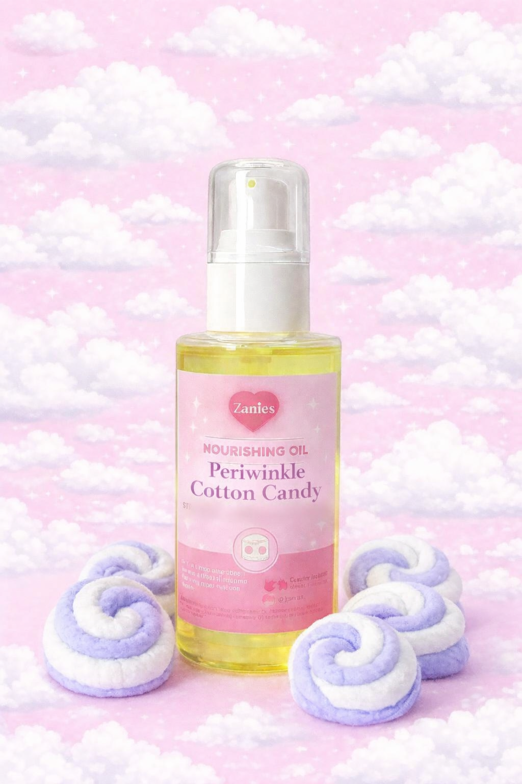 Periwinkle Cotton Candy Body Oil