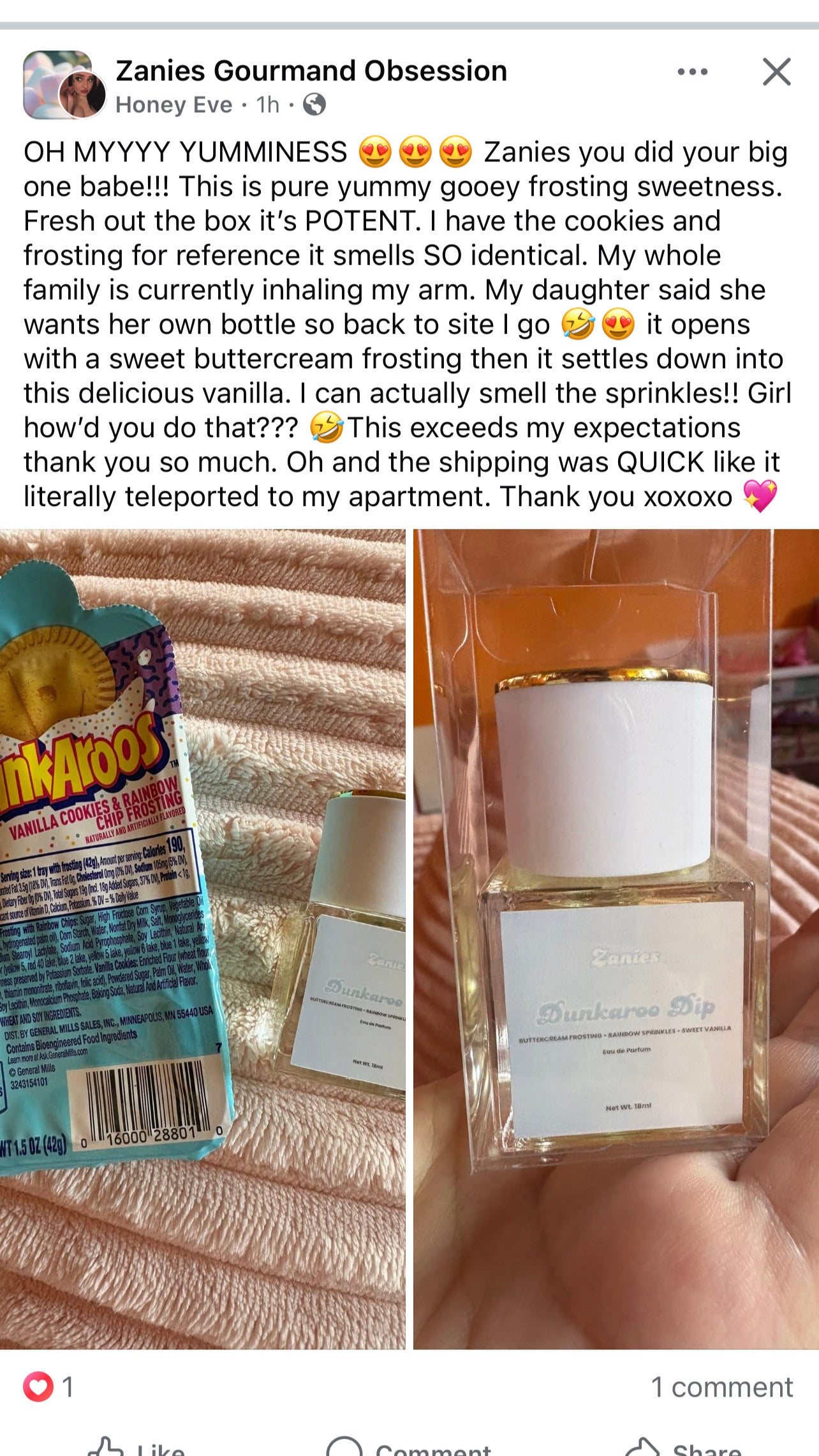 Dunkaroo Dip Mini Perfume